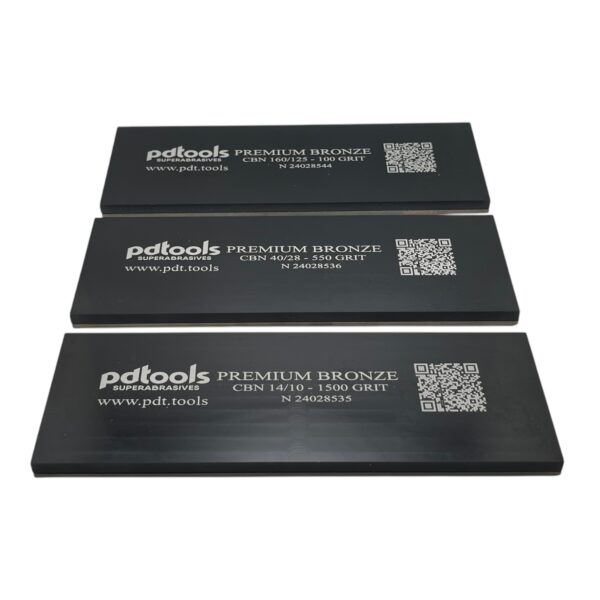 4 PDT Premium CBN Bench (Metal Bond) 3" x 8" (70 mm x 200 mm)