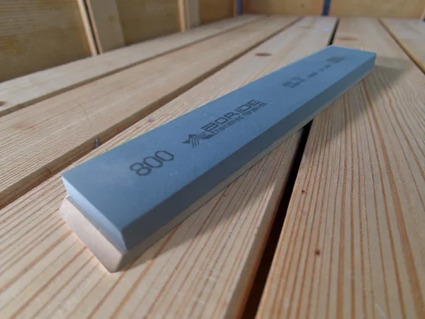 3 BORIDE T2 Sharpening Stone 6″ x 1″ x 1/4″ on Aluminum Blank
