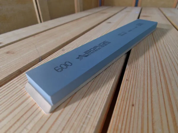 4 BORIDE T2 Sharpening Stone 6″ x 1″ x 1/4″ on Aluminum Blank