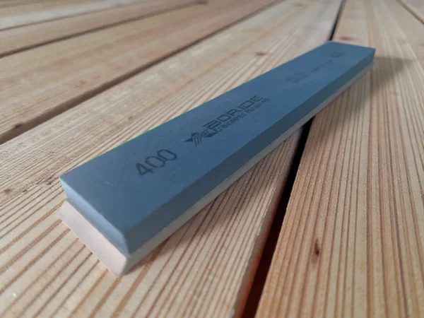 5 BORIDE T2 Sharpening Stone 6″ x 1″ x 1/4″ on Aluminum Blank