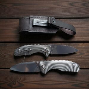 100 CTS® 204P – USA-Market® with Blacksmith Andrew – TITANIUM – L/T WARRANTY