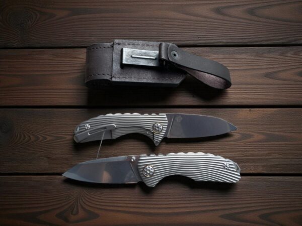 100 CTS® 204P – USA-Market® with Blacksmith Andrew – TITANIUM – L/T WARRANTY