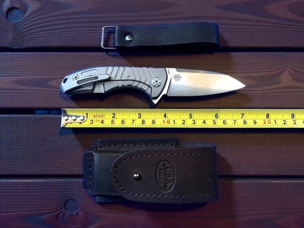 14 CTS® 204P – USA-Market® with Blacksmith Andrew – TITANIUM – L/T WARRANTY