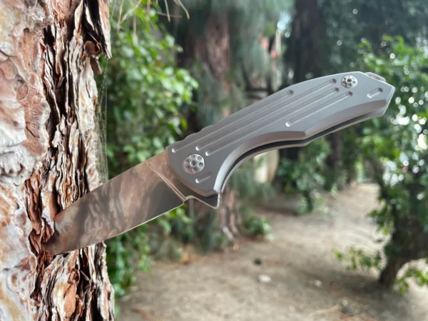 200 CTS® 204P – USA-Market® with Blacksmith Andrew – TITANIUM – L/T WARRANTY