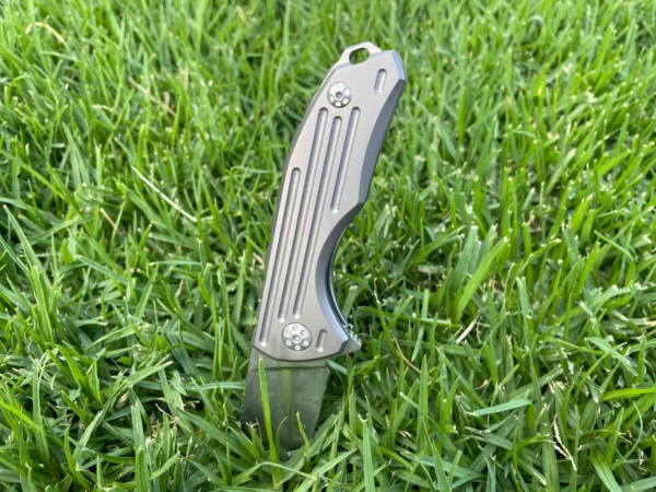201 CTS® 204P – USA-Market® with Blacksmith Andrew – TITANIUM – L/T WARRANTY