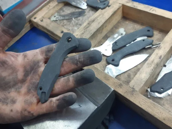 6 CTS® 204P – USA-Market® with Blacksmith Andrew – TITANIUM – L/T WARRANTY