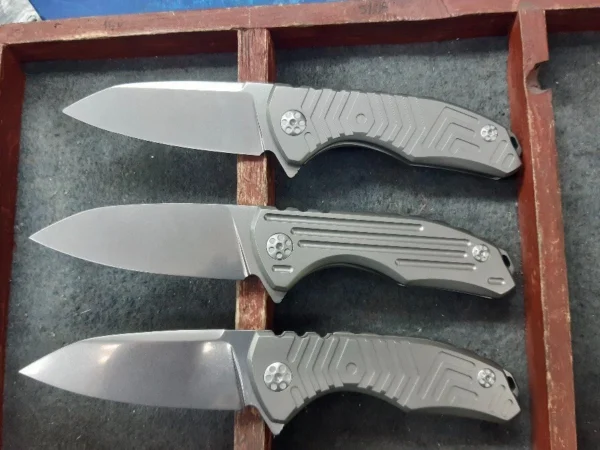 8 CTS® 204P – USA-Market® with Blacksmith Andrew – TITANIUM – L/T WARRANTY