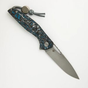 Shirogorov 111 Aerum – Northern Wind Special Edition Shirogorov 111 Aerum Northern Wind special edition folding knife with Elmax blade and TechnoCarbo handle