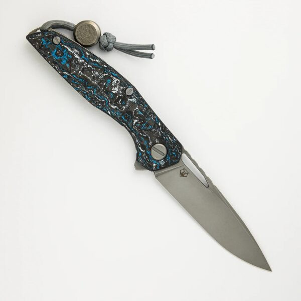 Shirogorov 111 Aerum – Northern Wind Special Edition Shirogorov 111 Aerum Northern Wind special edition folding knife with Elmax blade and TechnoCarbo handle