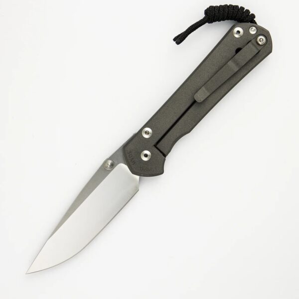 Large Sebenza 31 - Polished CPM MagnaCut Blade - Silver Double Thumb Lugs