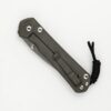 Large Sebenza 31 - Polished CPM MagnaCut Blade - Silver Double Thumb Lugs