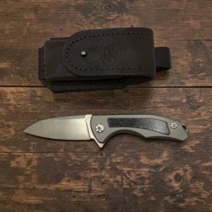 1 CTS® 204P – USA-Market® with Blacksmith Andrew – TITANIUM – L/T WARRANTY