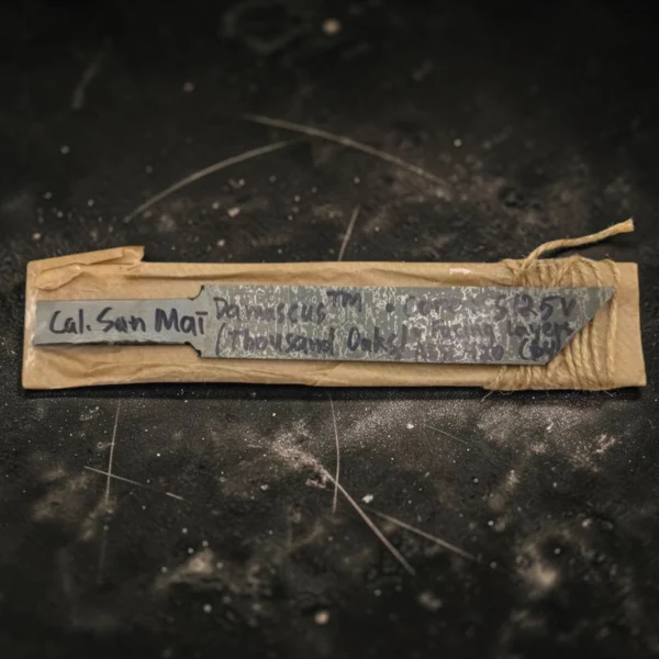 10.2 California San Mai Steel #10 – Hand-Forged Vanadis 10 Core | 64 Layer Stainless Damascus Knife Blank