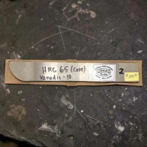 2.1 California San Mai Steel #2 – Hand-Forged Vanadis 10 Core | 64 Layer Stainless Damascus Knife Blank