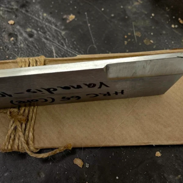 3.3 California San Mai Steel #3 – Hand-Forged Vanadis 10 Core | 64 Layer Stainless Damascus Knife Blank