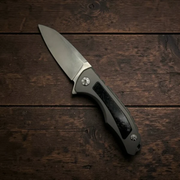 4 CTS® 204P – USA-Market® with Blacksmith Andrew – TITANIUM – L/T WARRANTY