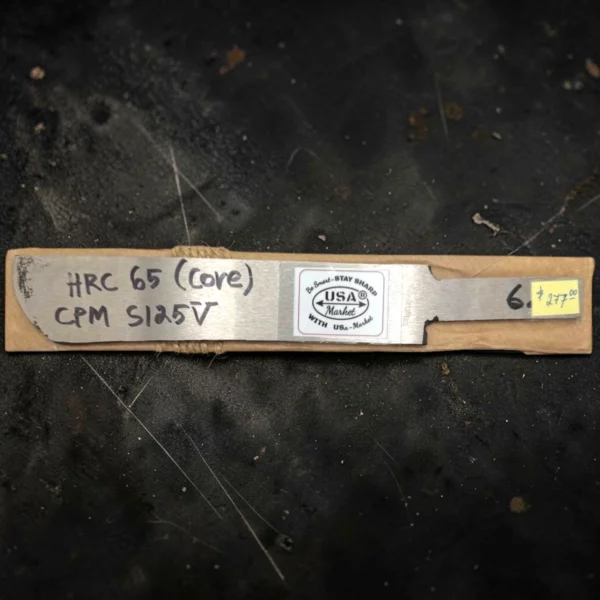 6.1 California San Mai Steel #6 – Hand-Forged Vanadis 10 Core | 64 Layer Stainless Damascus Knife Blank