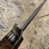 5 Dedyukhin Handmade Bowie Knife M398 Custom №3 – Full Tang Fixed Blade, Stabilized Wood Handle & Leather Sheath, USA-Market®