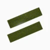 1 CarbonWaves Lime & Black Carbon Fiber Knife Scales — Set of 2, 1/8″ (3.2 mm)