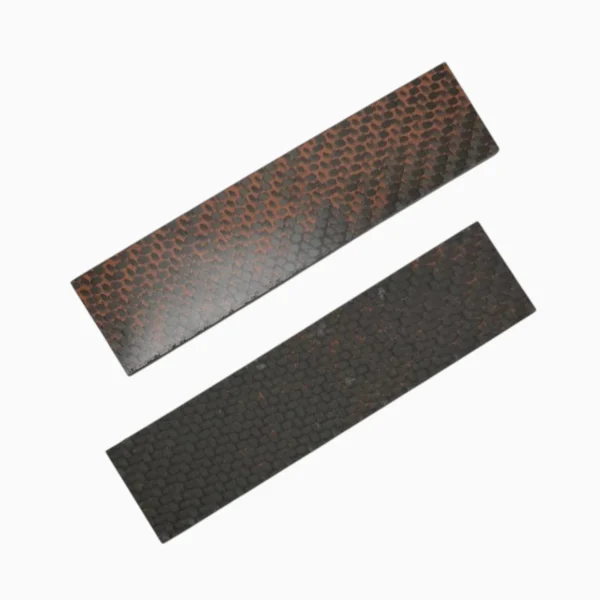13 CarbonWaves Copper Carbon Fiber Knife Scales — Set of 2, 1/8″ (3.18 mm)