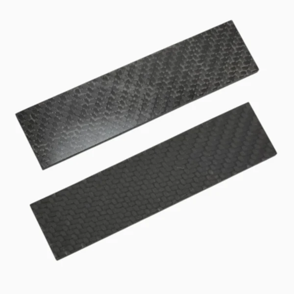 21 CarbonWaves Stainless Steel Carbon Fiber Knife Scales — Set of 2, 1/8″ (3.18 mm)