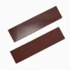 25 CarbonWaves Red & Black Carbon Fiber Knife Scales — Set of 2, 1/8″ (3.2 mm)