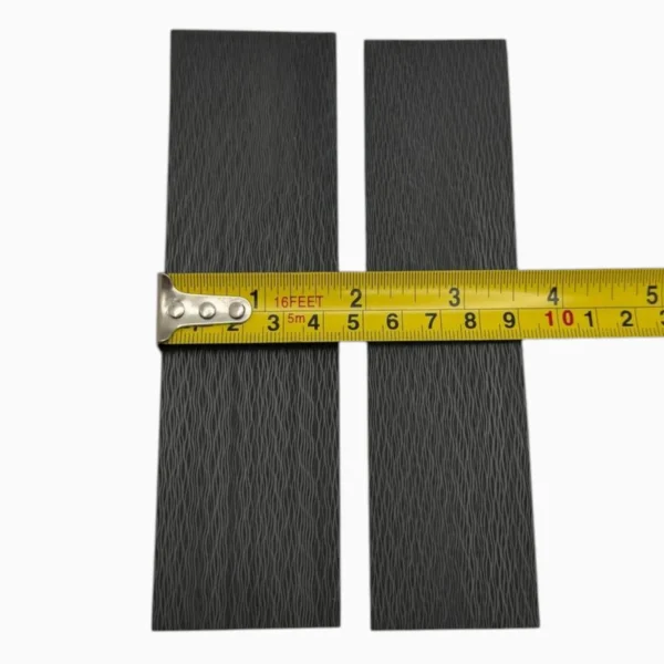 32 CarbonWaves Zebra Carbon Fiber Knife Scales — Set of 2, 1/8″ (3.2 mm)