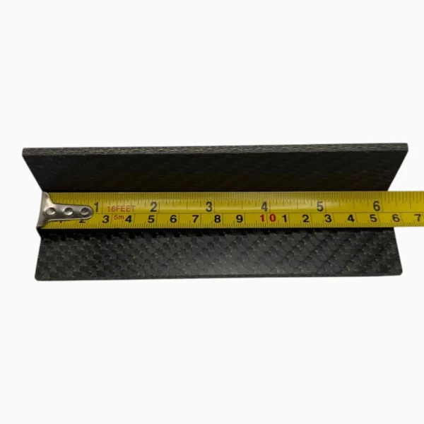 39 CarbonWaves Brass Carbon Fiber Knife Scales — Set of 2, 1/8″ (3.18 mm)