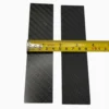 40 CarbonWaves Brass Carbon Fiber Knife Scales — Set of 2, 1/8″ (3.18 mm)