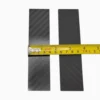 8 CarbonWaves 4Waves Carbon Fiber Knife Scales — Set of 2, 1/4″ (6.35 mm)